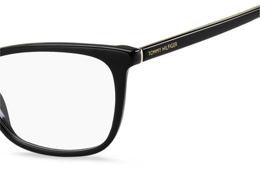 Premium Women Tommy Hilfiger Eyeglasses: TH 1825 - Black - SpecSMART Eye Clinic (Zoom View)